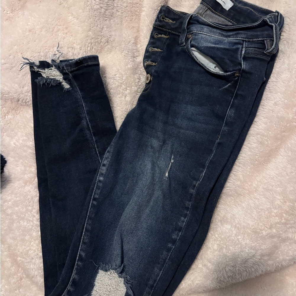 KanCan Dark Wash Skinny Jeans